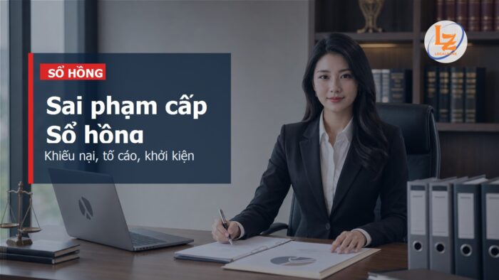 Lạm dụng quyền hạn khi cấp Sổ hồng: khiếu nại, tố cáo và khởi kiện