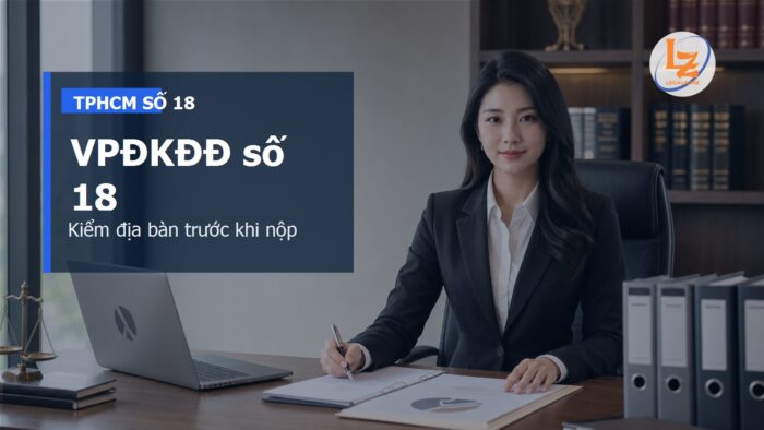 Chi nhánh Văn phòng đăng ký đất đai số 18 TPHCM: cách kiểm địa bàn và hồ sơ