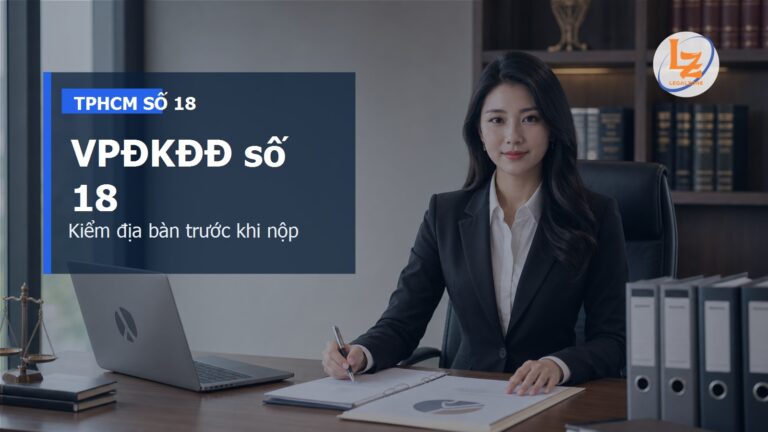 Chi nhánh Văn phòng đăng ký đất đai số 18 TPHCM: cách kiểm địa bàn và hồ sơ
