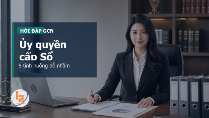 Ủy quyền cấp Giấy chứng nhận lần đầu: 5 tình huống dễ nhầm