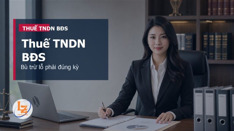 Thuế TNDN chuyển nhượng bất động sản năm 2026