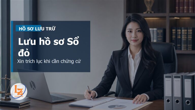 Lưu trữ hồ sơ cấp Sổ đỏ: cơ quan nào giữ, người dân xin trích lục thế nào?