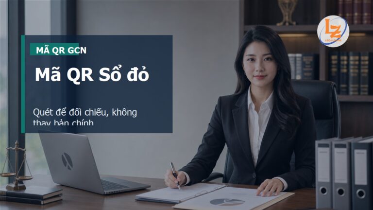 Mã QR trên Sổ đỏ, Sổ hồng: dùng để kiểm gì và giới hạn pháp lý