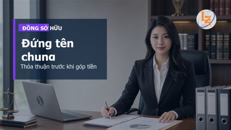 Mẫu thỏa thuận đồng sở hữu đất: điều khoản cần có trước khi đứng tên chung