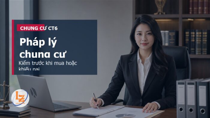 Dự án CT6 Kiến Hưng: người mua cần kiểm gì về pháp lý chung cư?