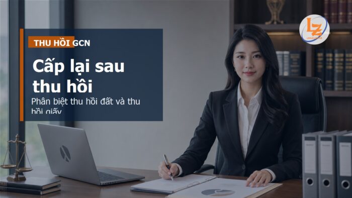 Cấp lại GCN sau quyết định thu hồi: cơ quan nào phụ trách, quy trình ra sao?