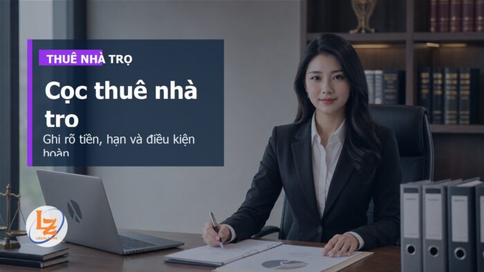 Đặt cọc thuê nhà trọ: điều khoản thanh toán, hoàn cọc và chứng cứ cần giữ