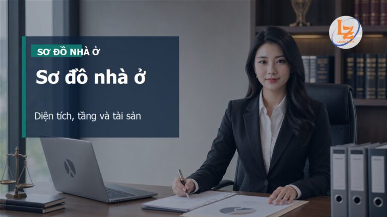 Sơ đồ nhà ở trên Sổ hồng: cách thể hiện tài sản gắn liền với đất và ý nghĩa khi giao dịch
