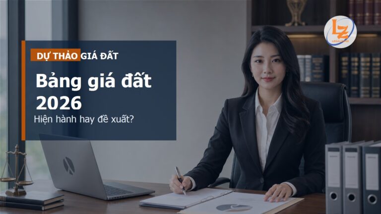 Dự thảo sửa bảng giá đất từ 01/01/2026: hai phương án và tác động cần theo dõi