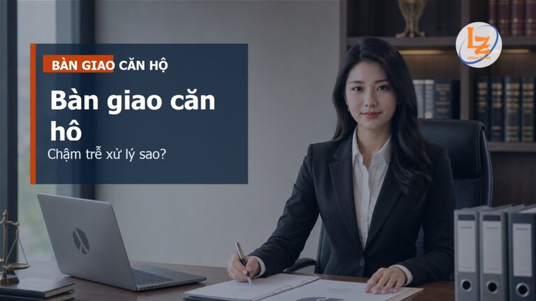 Chậm bàn giao căn hộ chung cư: quyền của người mua, phạt hợp đồng và chứng cứ cần giữ