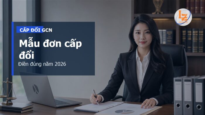 Mẫu đơn cấp đổi Giấy chứng nhận năm 2026: cách điền và hồ sơ kèm theo