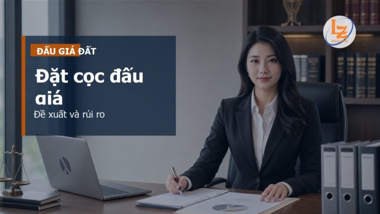 Đề xuất tăng đặt cọc đấu giá đất lên 50%: nhà đầu tư cần hiểu gì?