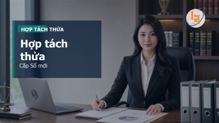 Điều kiện cấp Sổ đỏ mới sau khi hợp thửa, tách thửa năm 2026