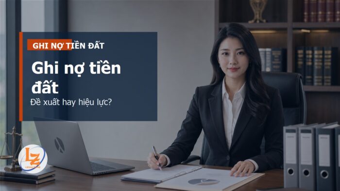 Đề xuất ghi nợ tiền sử dụng đất trên Sổ đỏ: hiểu đúng trước khi giao dịch