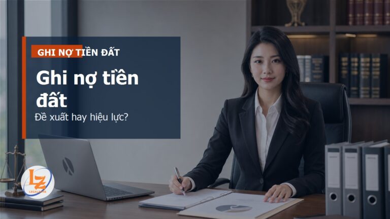 Đề xuất ghi nợ tiền sử dụng đất trên Sổ đỏ: hiểu đúng trước khi giao dịch