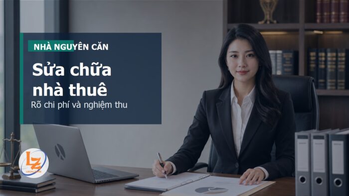 Hợp đồng thuê nhà nguyên căn năm 2026: ai chịu chi phí sửa chữa, cải tạo?