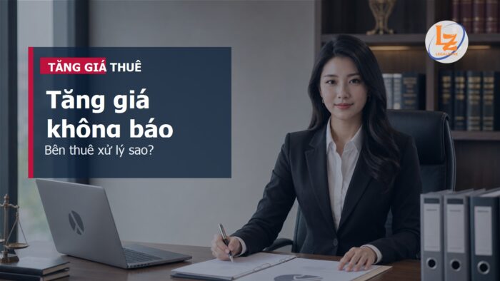 Bên cho thuê tăng giá không báo trước: bên thuê có được chấm dứt hợp đồng không?