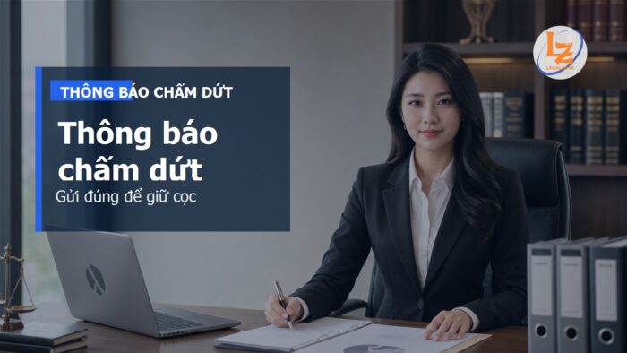 Mẫu thông báo chấm dứt hợp đồng thuê nhà cho bên thuê: gửi khi nào, ghi gì?